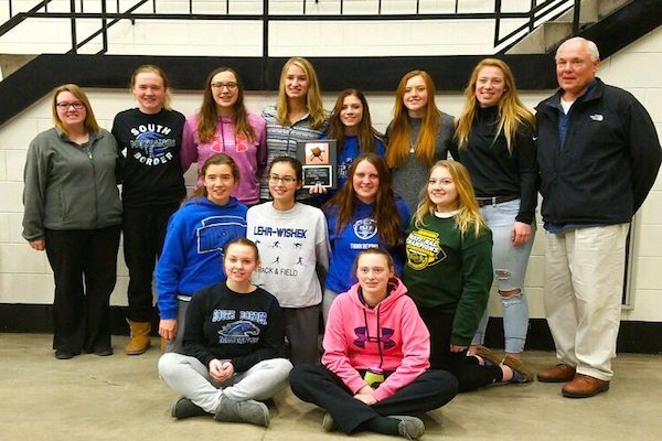 Mustang girls third at Stutsman tourney