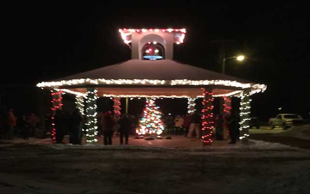 Santa Day and Gazebo Lighting Set